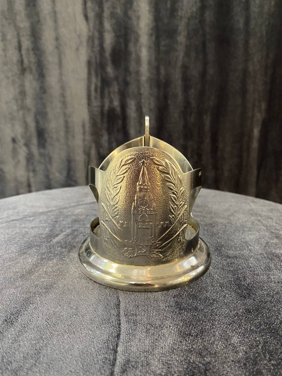 Подстаканник нержавейка "Спасская башня", Чкалова, г. Горький