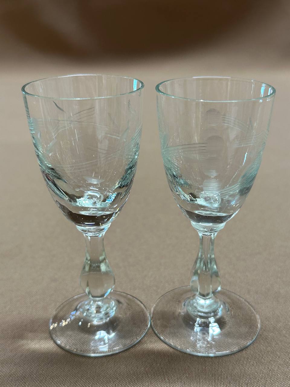 148. Рюмки на ножке, СССР, высота 94 мм