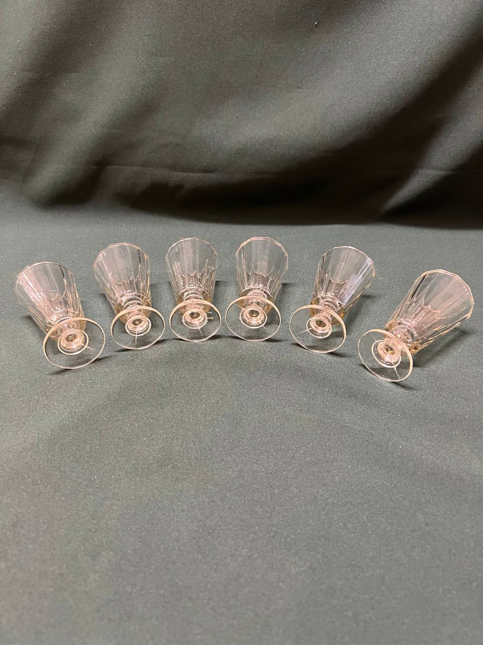 Лафитники 6 шт. Стекло.