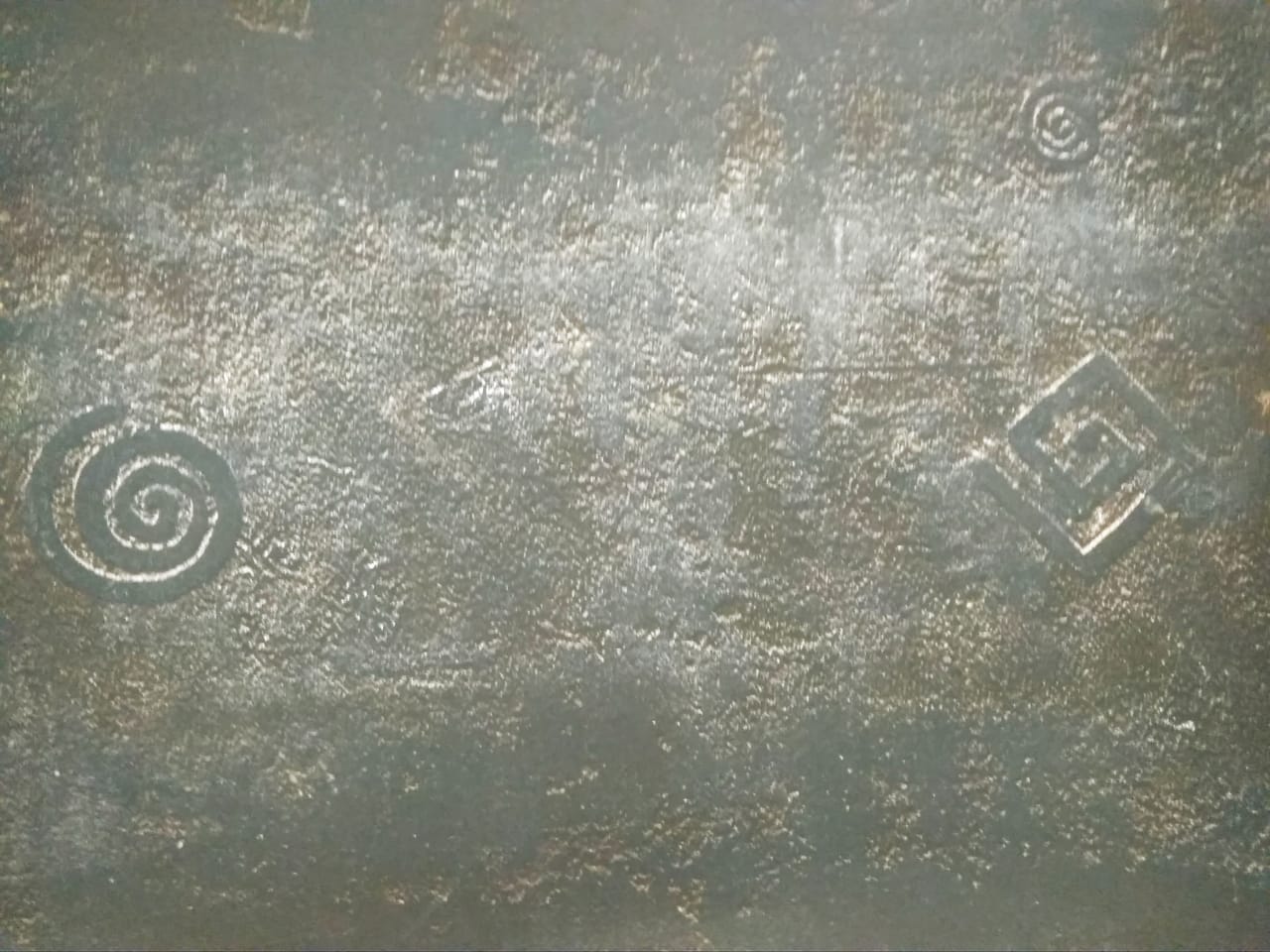 Иллюстрация, узоры на темном