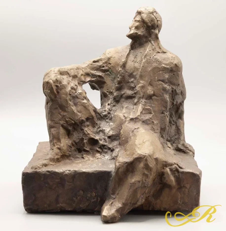 Баки Урманче. «Улугбек». Авторская модель памятника. 1950-е годы Материал: бронза Автор: Баки Идрисович Урманче (1897–1990)