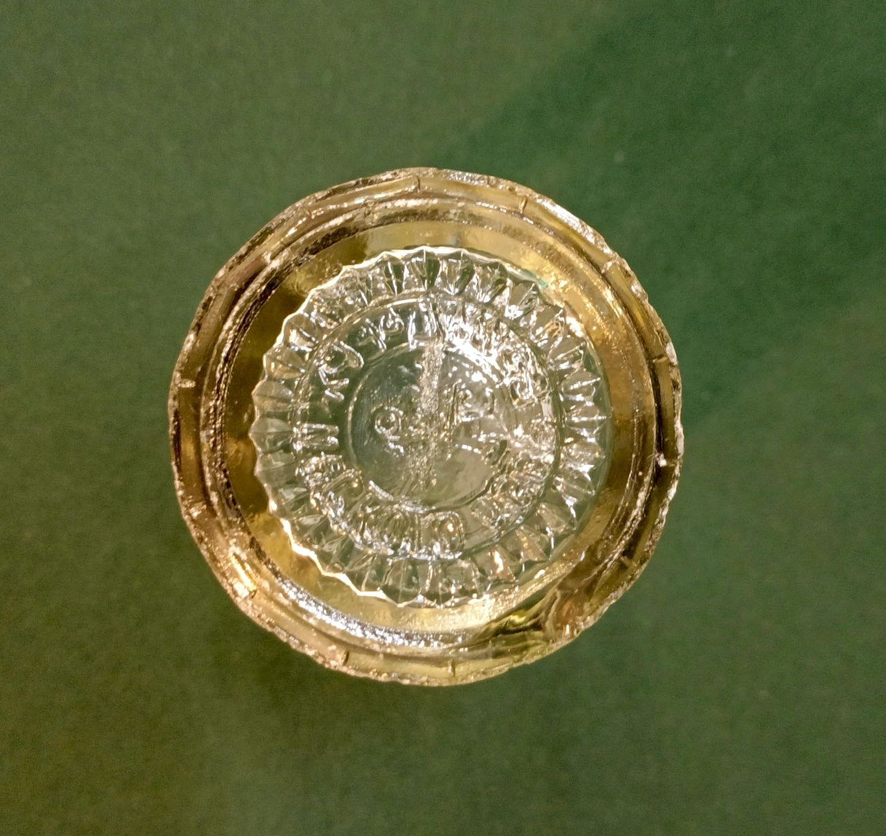 Стопка.100 мл, h 7,5 см. Времена СССР. Стекольный завод им. Дзержинского Белорусской ССР .