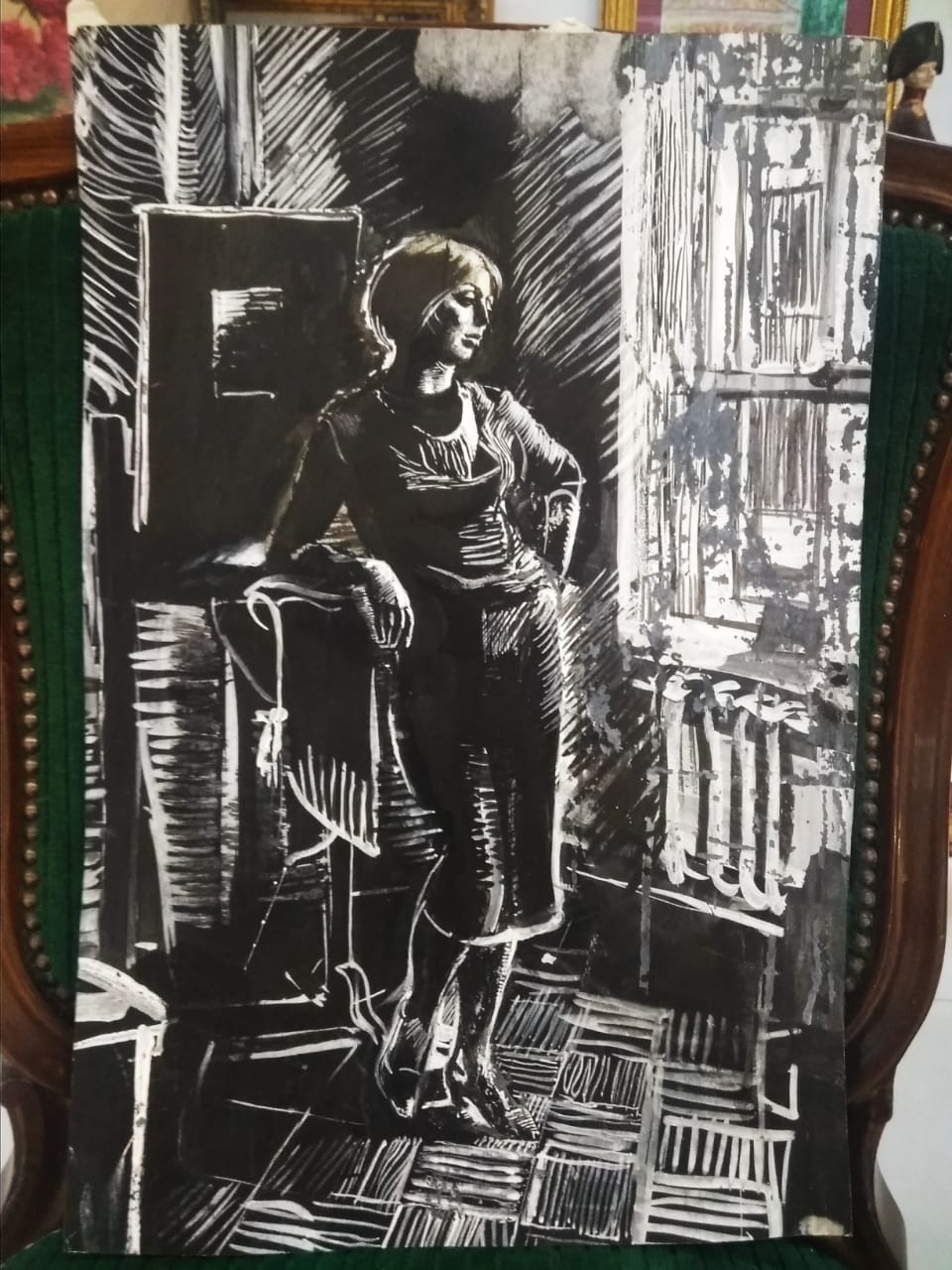 Картина "Девушка", автор: Туманов А.Р.