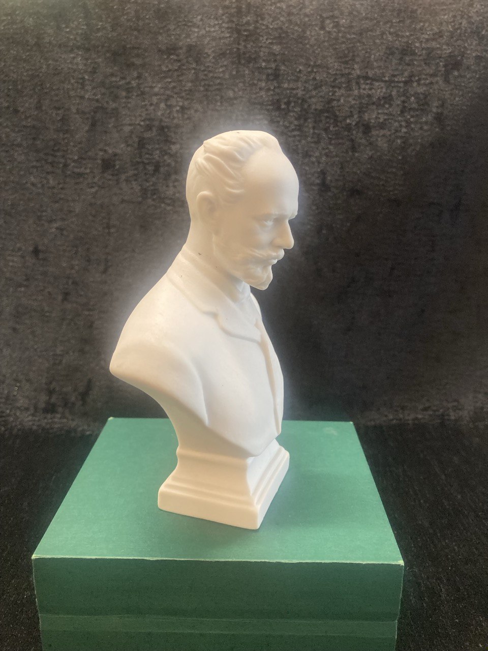 Бюст Петра Чайковского, фарфор СССР