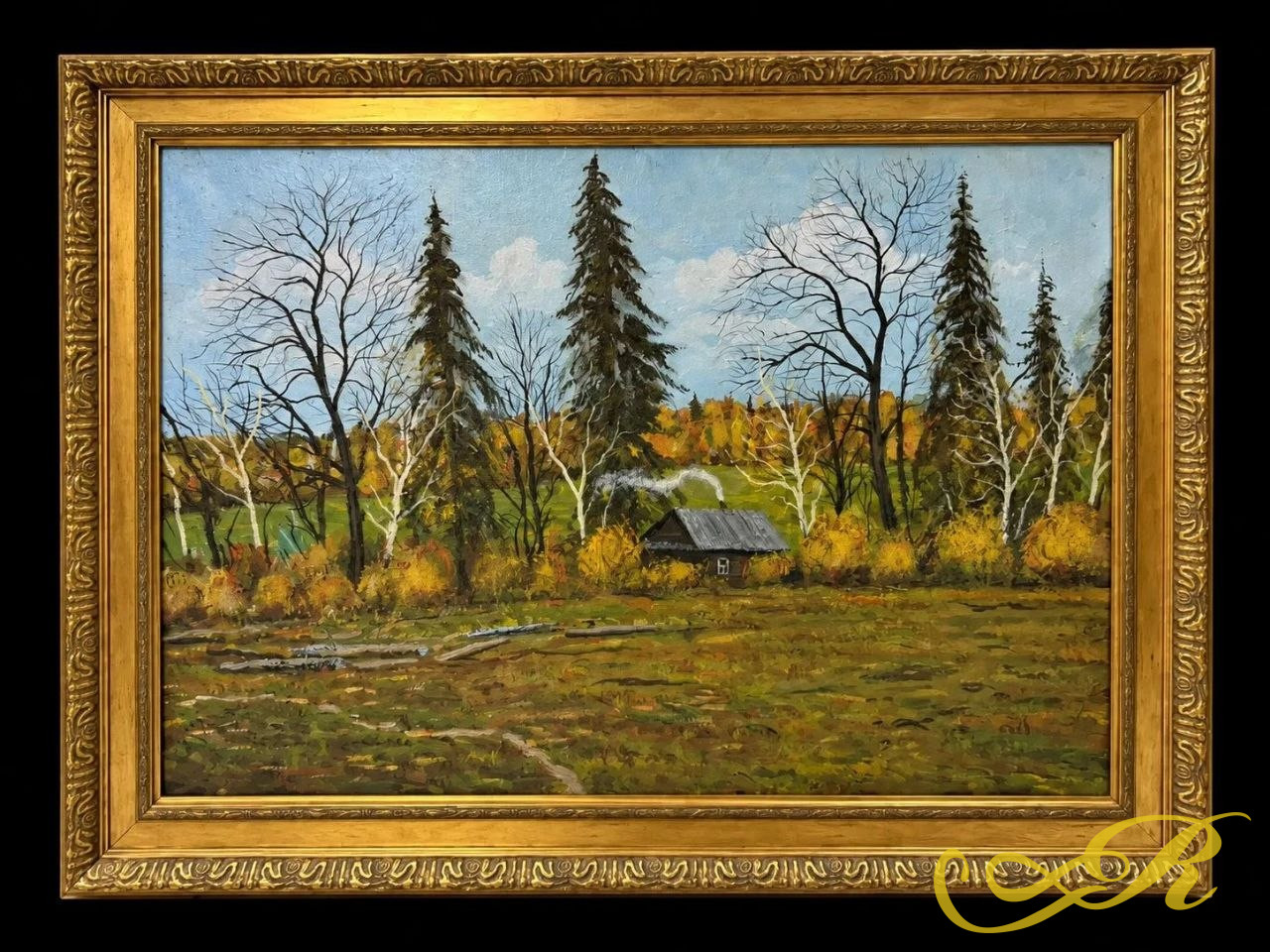 Картина «Октябрь», 1990 художник Ильдар Касимович Зарипов (1939–2012)