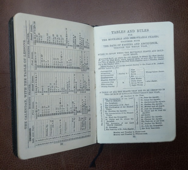 Книга "The book of common prayer" Oxford London