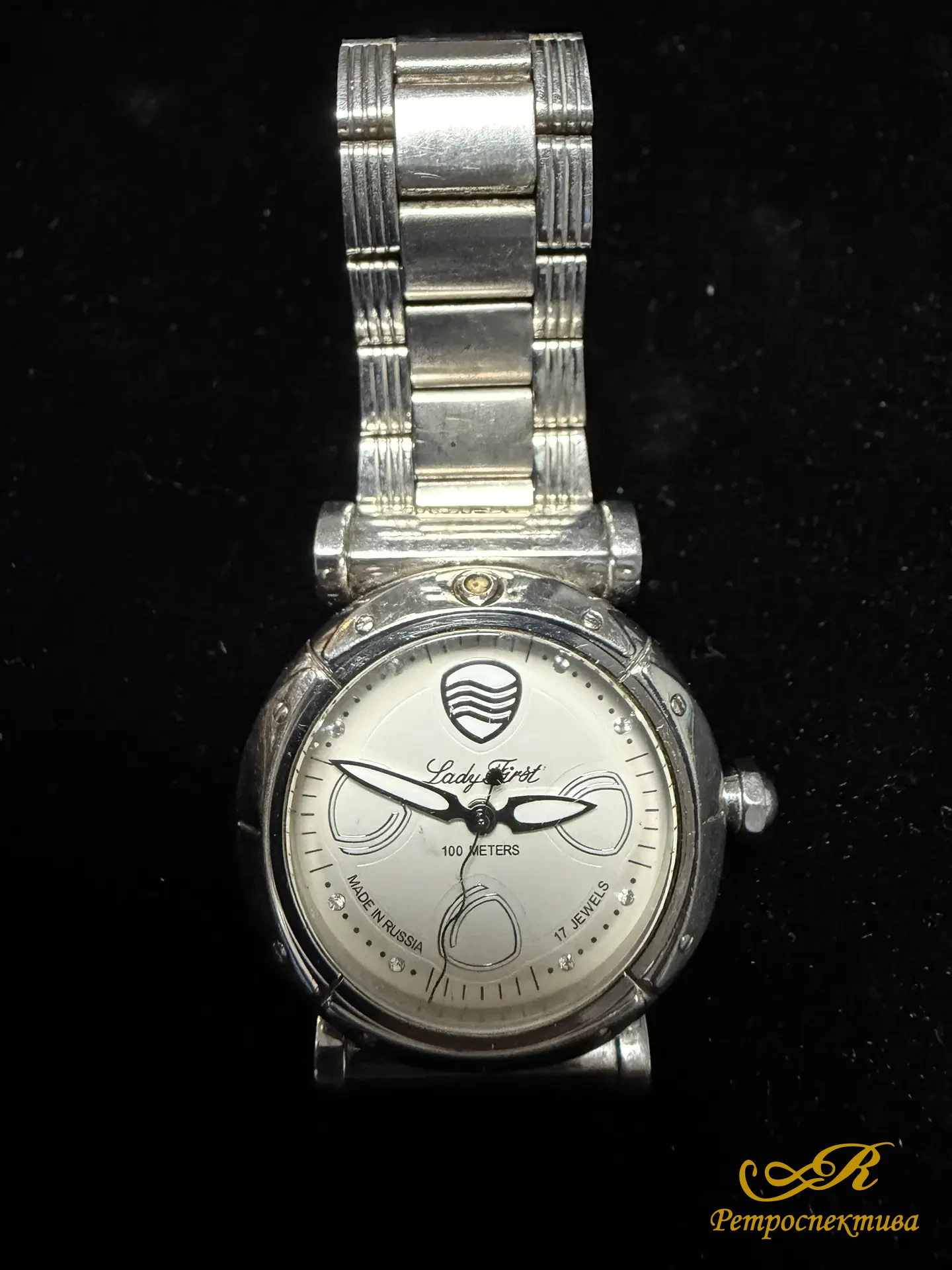 Часы женские " LADY FIRST" 17 камней. Амфибия, механические. 10 ATM.