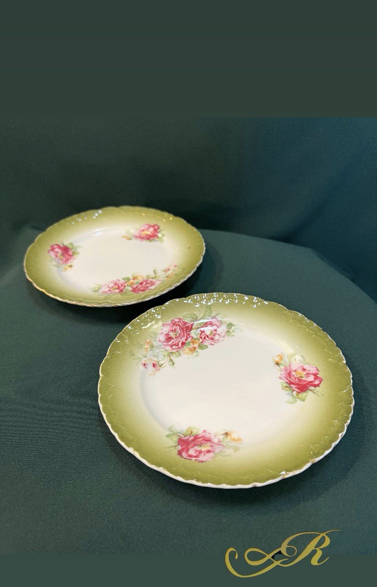 Фарфоровые пирожковые тарелки. До 1917 г.