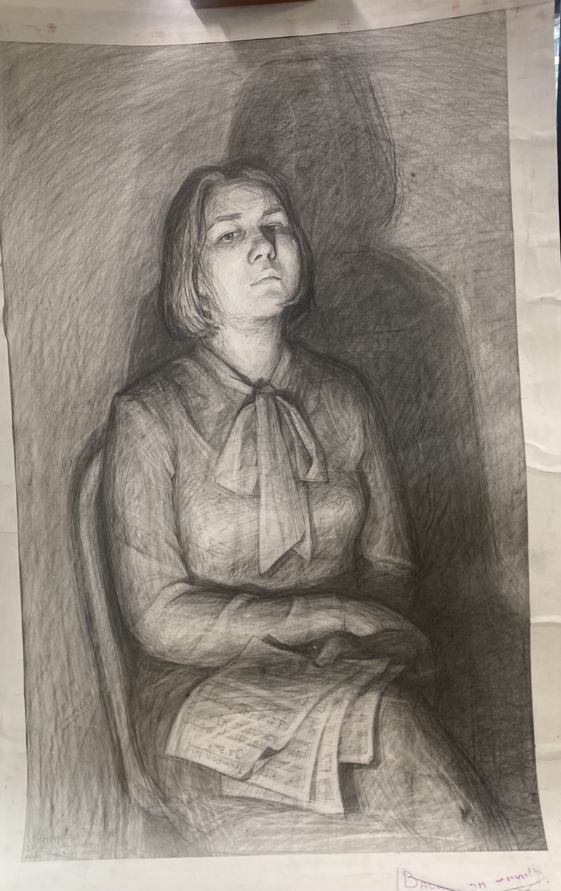 Рисунки студентов. Каждый по 250 руб. Десять шт.