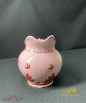 Фарфоровый молочник " Барбарис" Дулево. 1954 -1965 г.г. СССР.