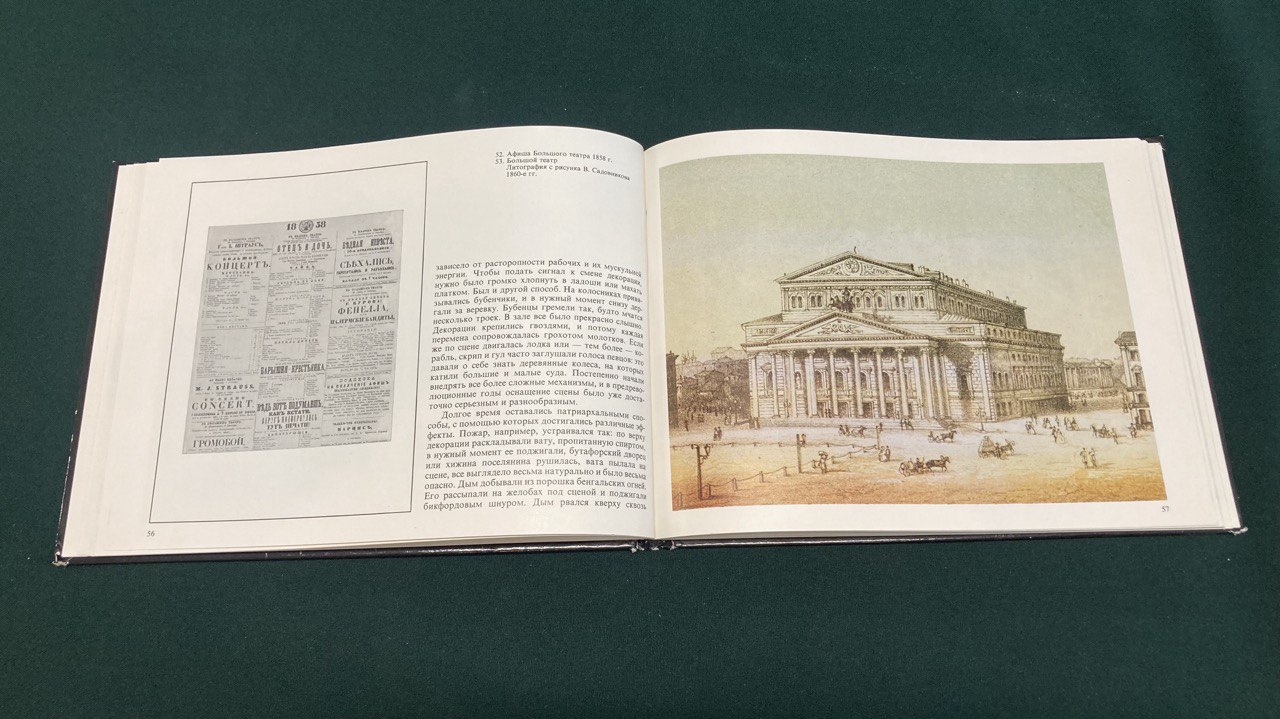 «Торжество муз, Большой театр в графике и живописи» М.З. Долинский, «Советский художник» Москва 1979г.
