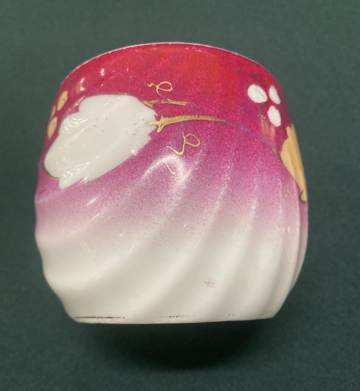 Фарфоровая чайная пара. Кузнецовский фарфор.