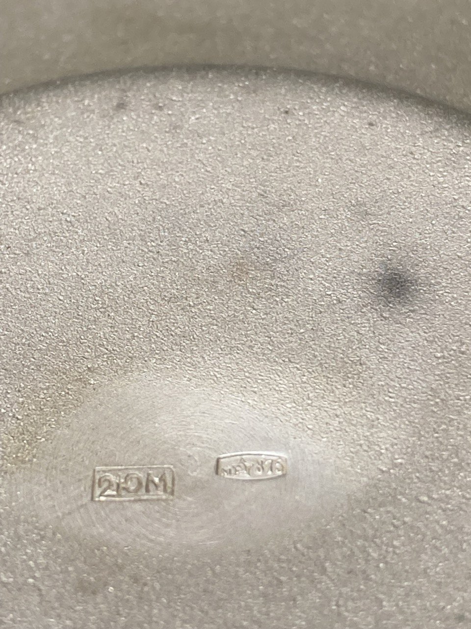 Серебряный кофейный набор. Чашка и  блюдце.