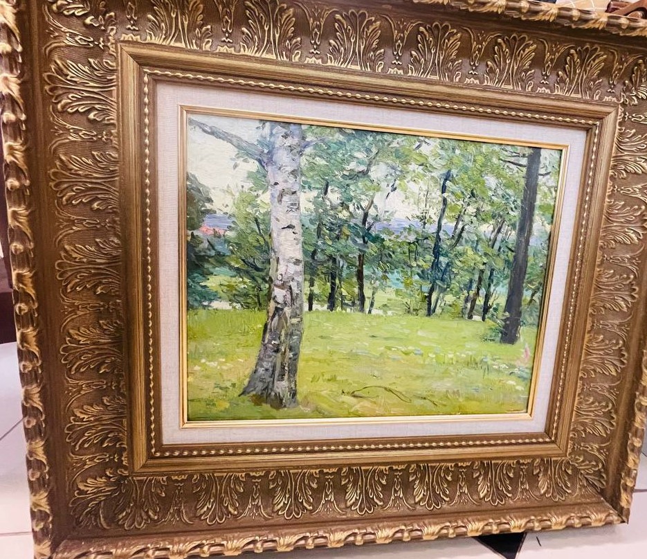 Художник Х. Якупов, "Береза"