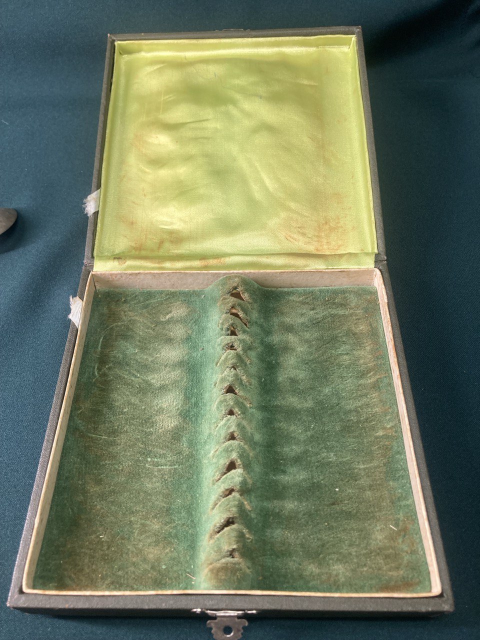 Серебряные ложки. Набор 12 шт. Серебро 875 пр.