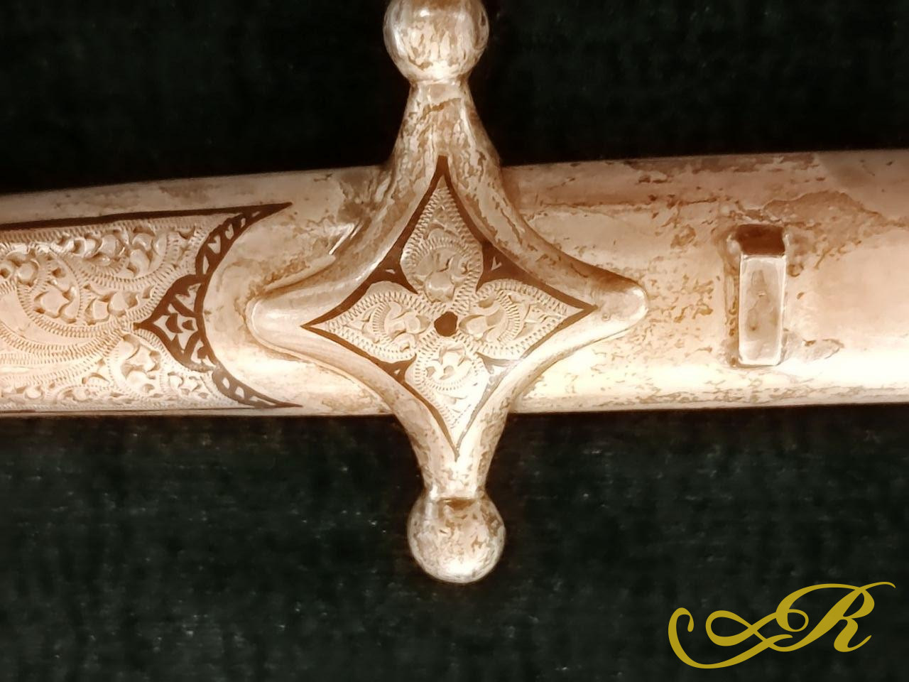  Кинжал (875 пр) г.СССР.Производство Дагестан г. Кубачи. 33,5 см. Клинок 31 см. 144 гр