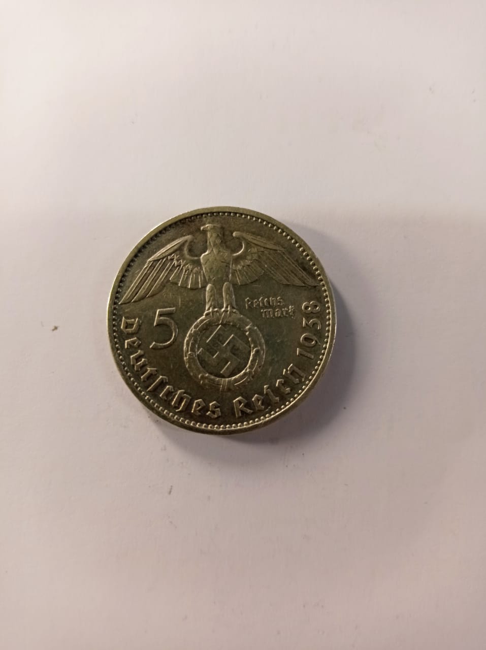 5 марок 1938 г., Германия
