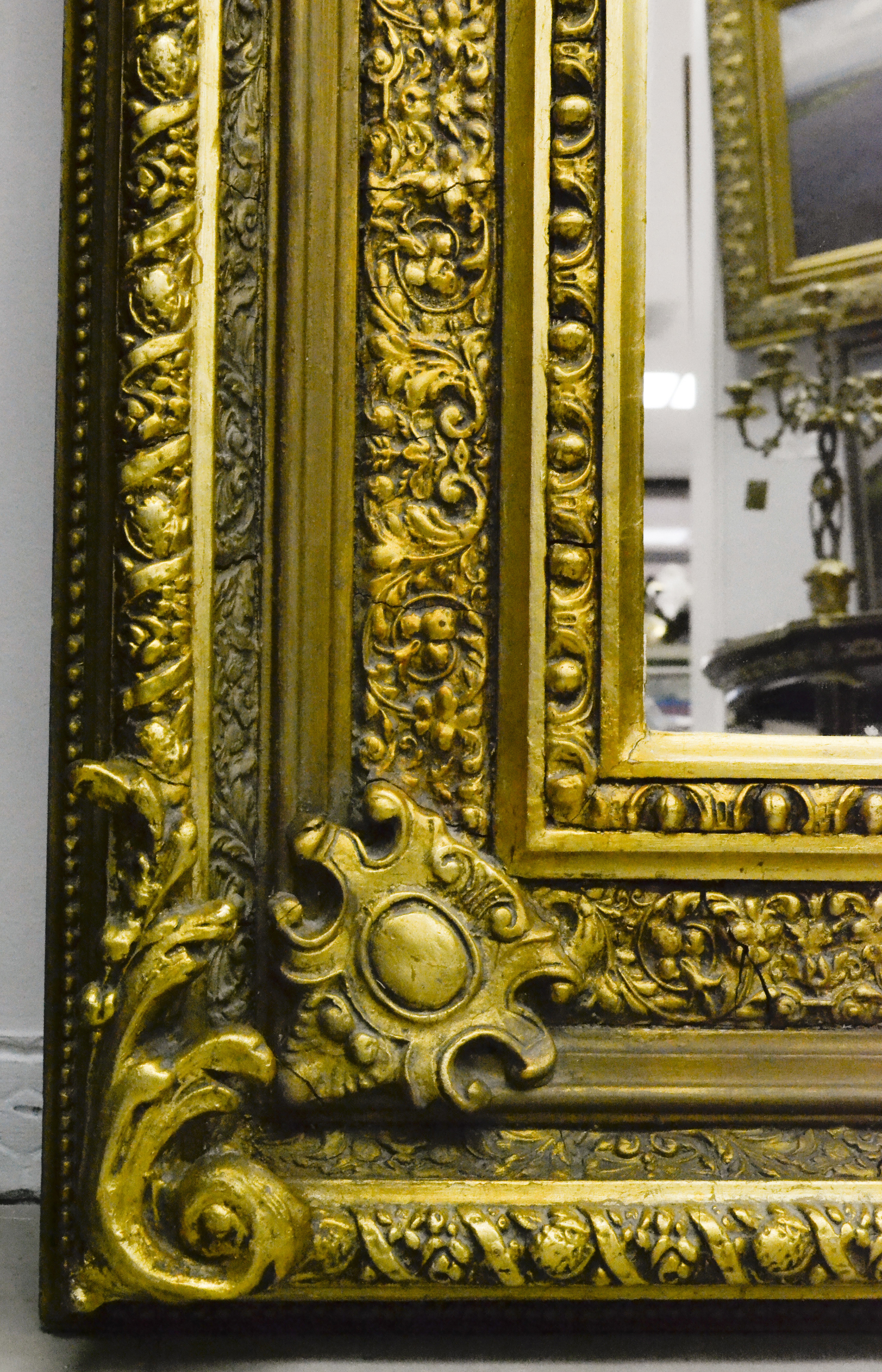 Зеркало напольное в стиле Наполеон III 1840-1870г.