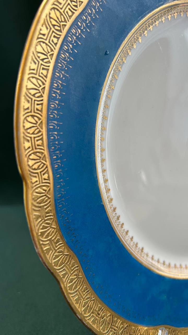 Тарелки Кузнецовские стиль Лимож, XIX в. Российская Империя.