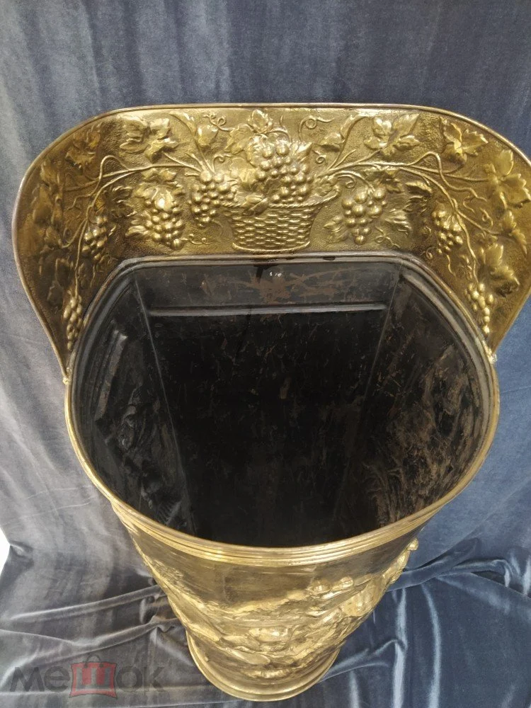 Подставка для зонтов, бронза с золочением, высота 73 см