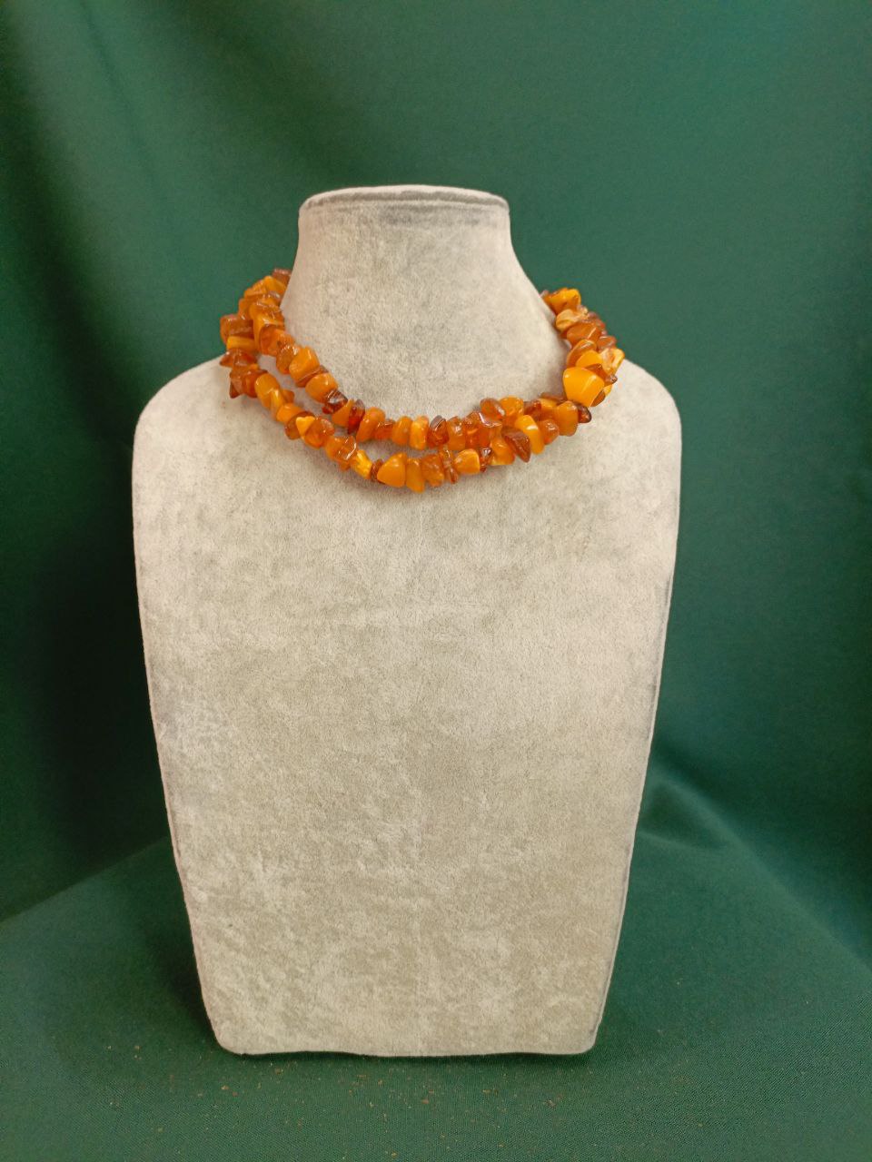 Бусы из янтаря, 48 гр, длина 28 см
