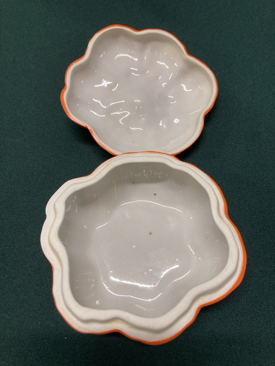 Фарфоровая шкатулка «Тыква»