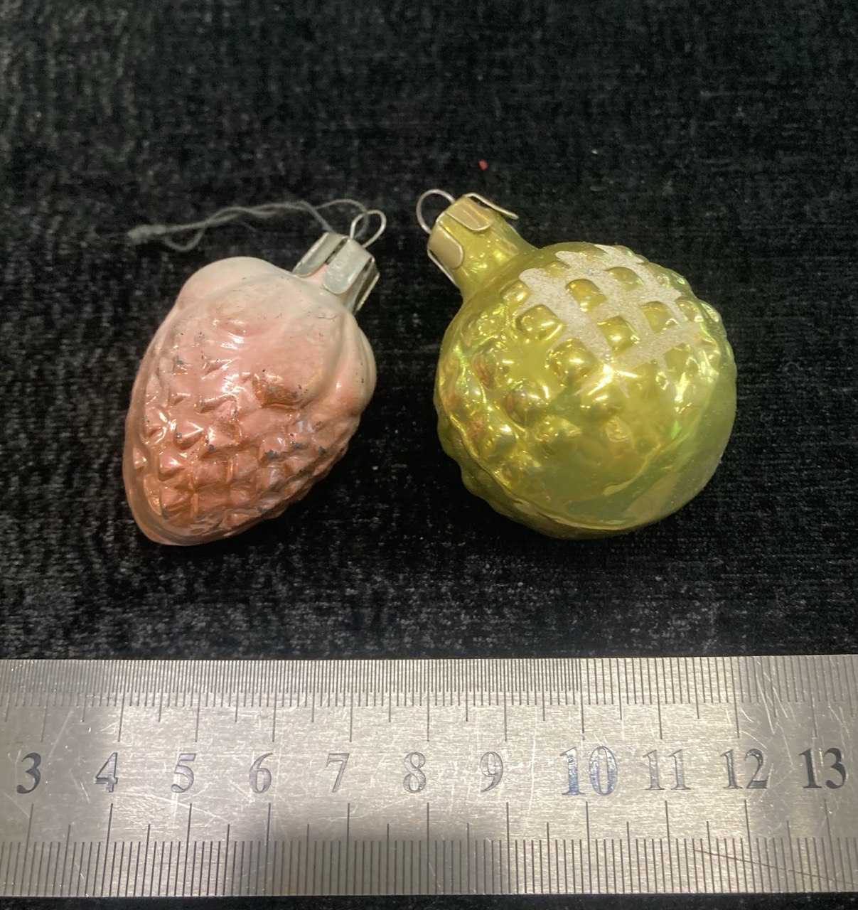 Елочные игрушки из СССР.