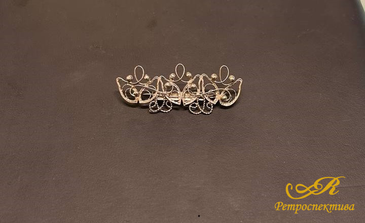 Брошь скань СССР.