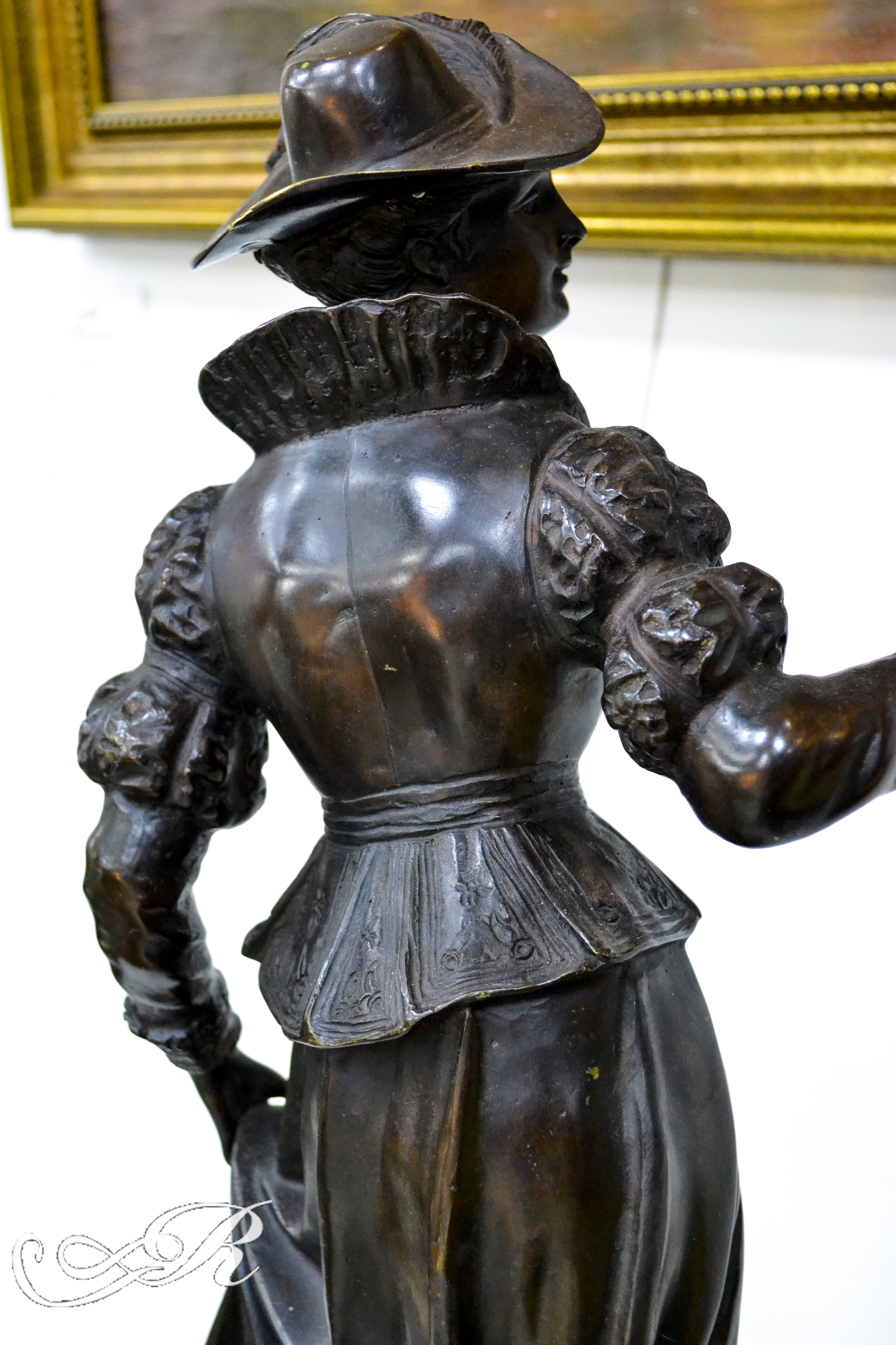 Скульптура «Фрейлина Королевы», Франция, XIX в.