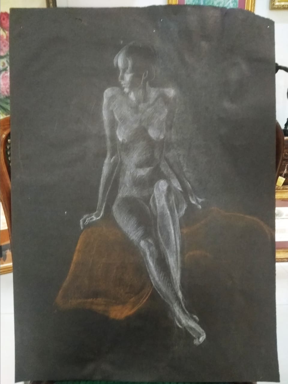 Картина "Натурщица", автор: Туманов А.Р.