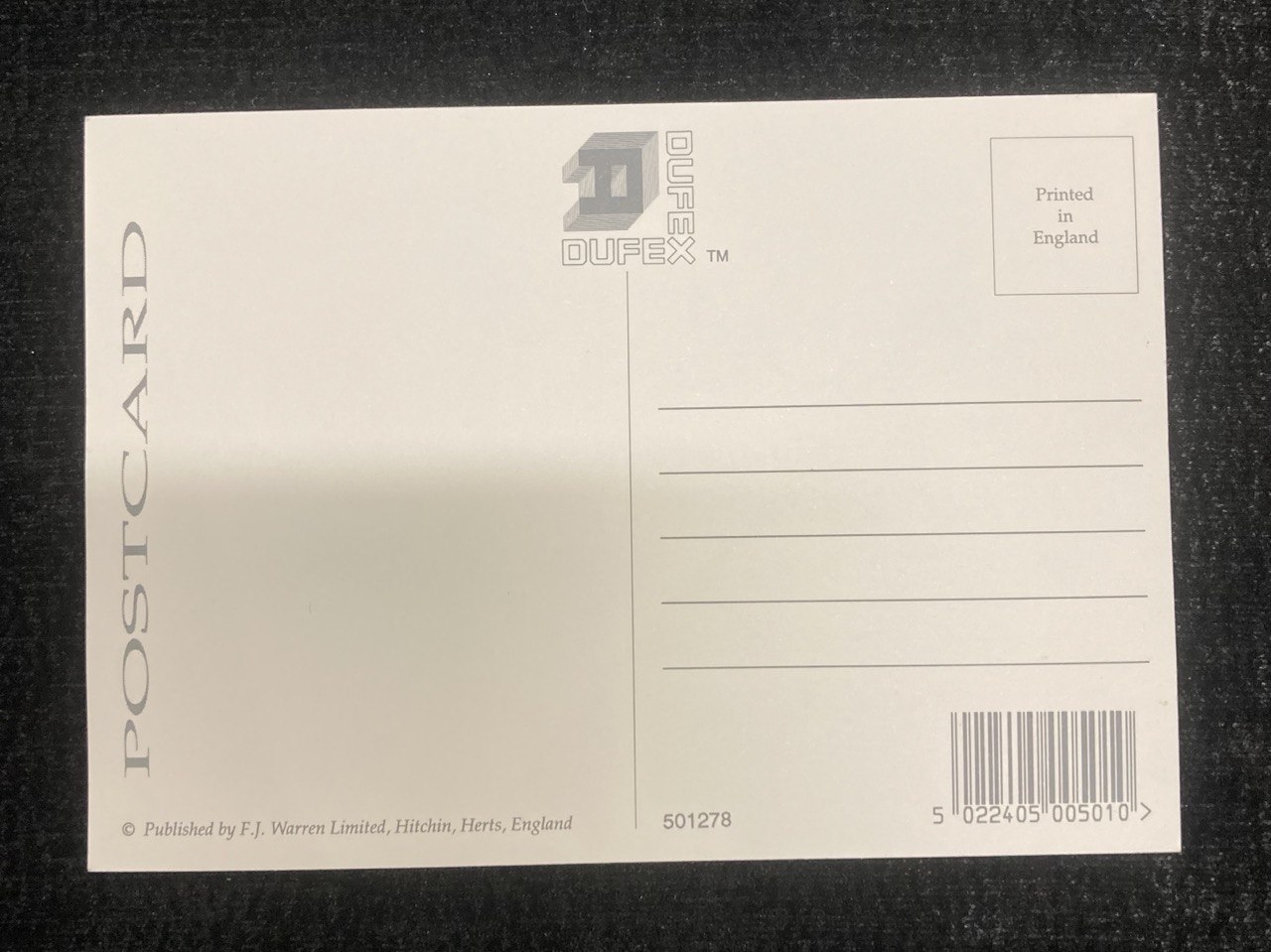 Открытка "Телец" Англия.