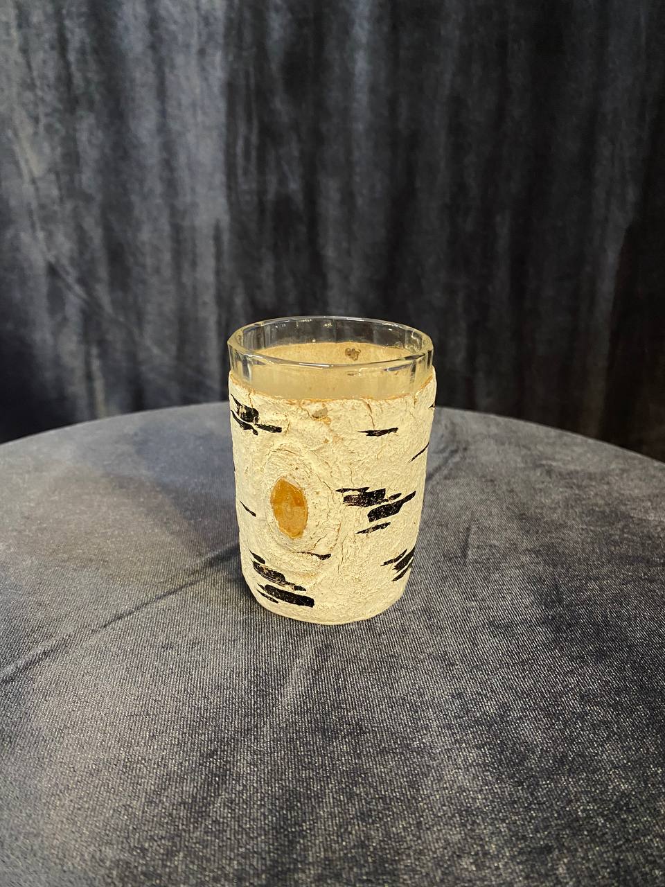 165 Стопка в берёзовой коре, вторая половина XXв. 77мм, 80мл.