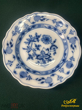 Тарелка фарфоровая, пирожковая. Мейсенский фарфор.