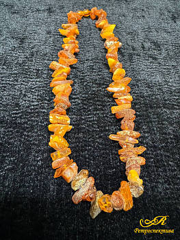 Бусы из янтаря,винтаж СССР.Ю вес 18,5 гр