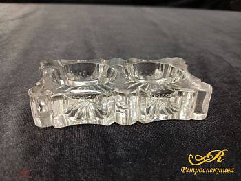 Солонка-перечница, Мальцевское стекло XIX век