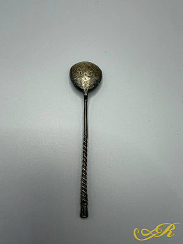 Серебряная ложка, 84 проба, Российская империя, 13 гр