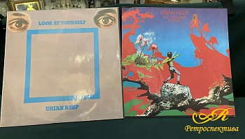 Пластинки рок-группы Urian Heep. Альбом   "Look at Yourself " ,"The Magician*s Birthday"