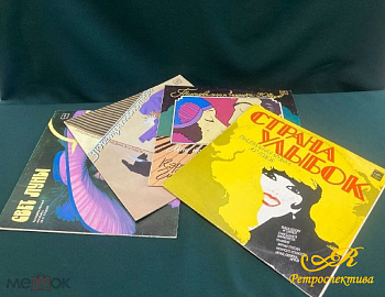 Пластинки " Танцевальная музыка 30 х годов."