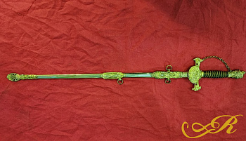  Сабля 94 см Европа FCB голова рыцаря со львом 