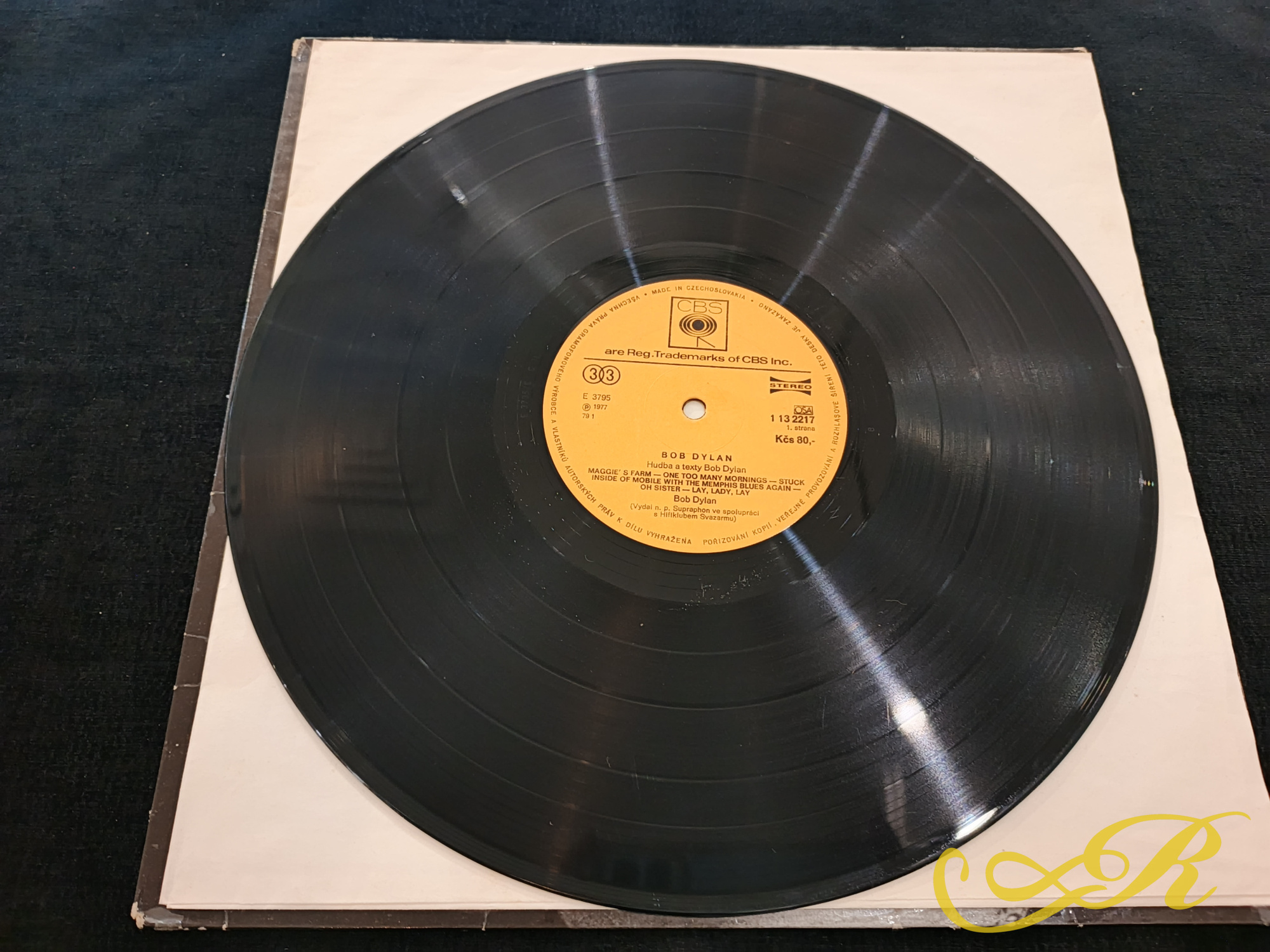 Bob Dylan - Hard Rain Czechoslovakia / 1977 / VG+ / VG+ виниловая пластинка LP
