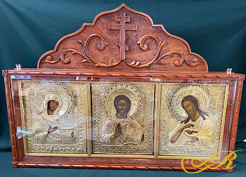 Группа икон «Деисусный чин» втор. пол. ХІХ века 