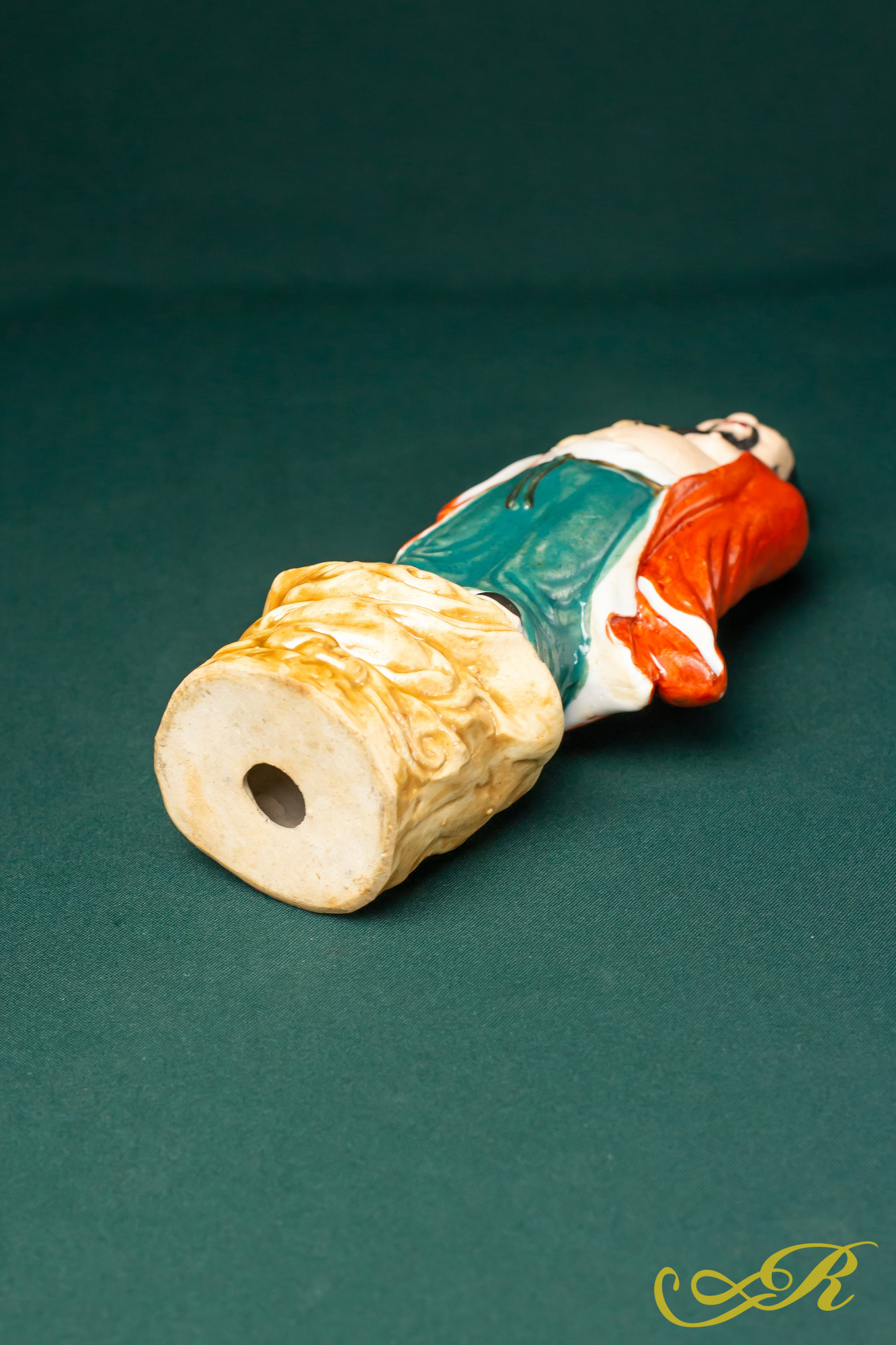 Фарфоровая статуэтка,Бессмертный Чжунли Цюань.1960г